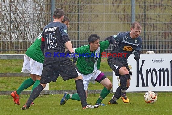 Landesliga Rhein Neckar SV Reihen vs SG Wiesenbach 06.03.2016 (© Siegfried)